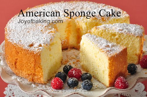 American Sponge Cake Recipe