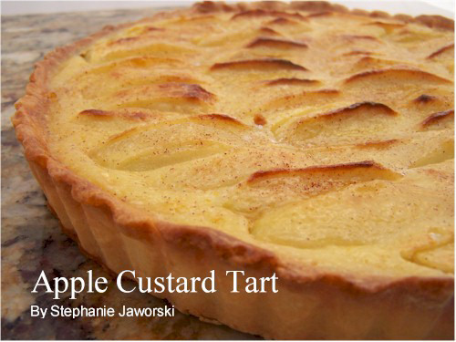 Apple Custard Tart Recipe