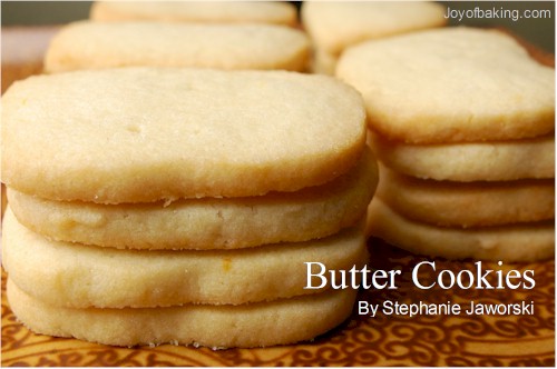 Butter Cookies Recipe