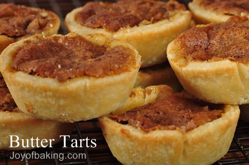 Butter Tarts Recipe