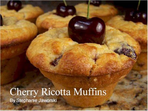 Cherry Ricotta Muffins Recipe