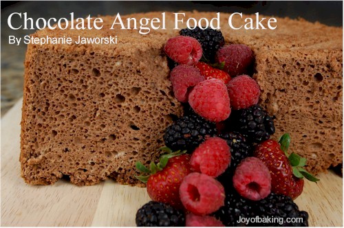 Chocolate Angel Food Cake Recipe