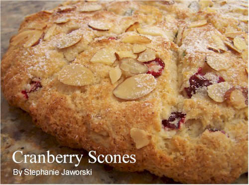 Cranberry Scones Recipe