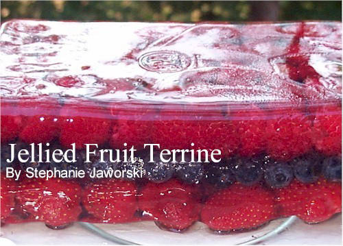 Jellied Fruit Terrine Recipe