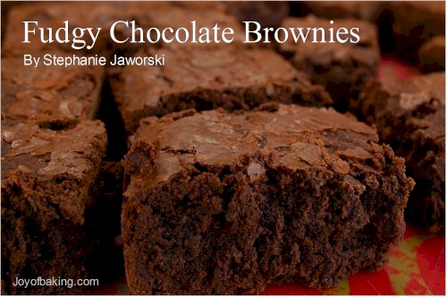 Fudgy Chocolate Brownies Recipe