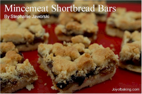 Mincemeat Shortbread Bars Recipe