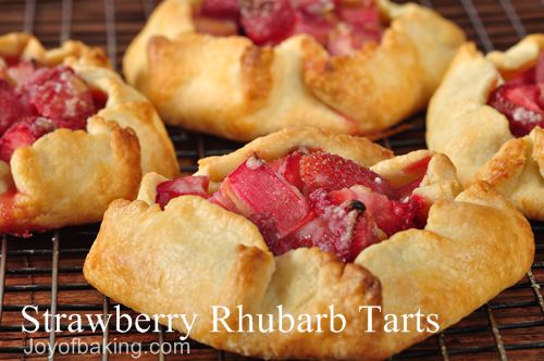 Strawberry Rhubarb Tart Recipe