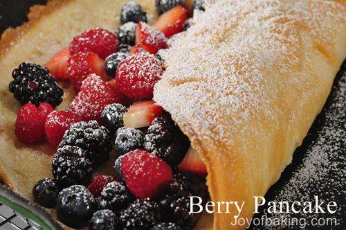 Berry Pancake Recipe