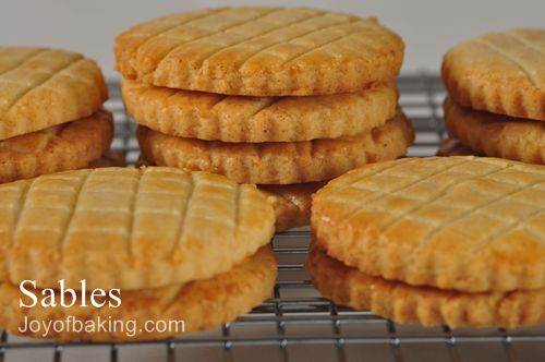 Sables (French Butter Cookie) Recipe