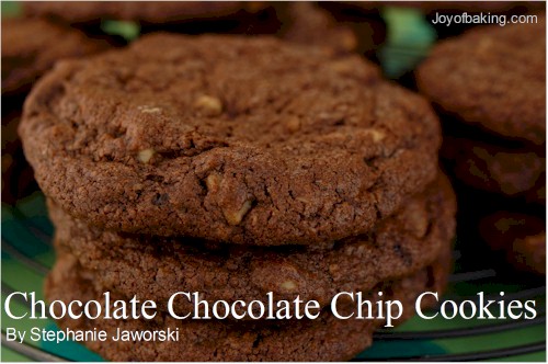 Chocolate Chocolate Chip Cookies Recipe