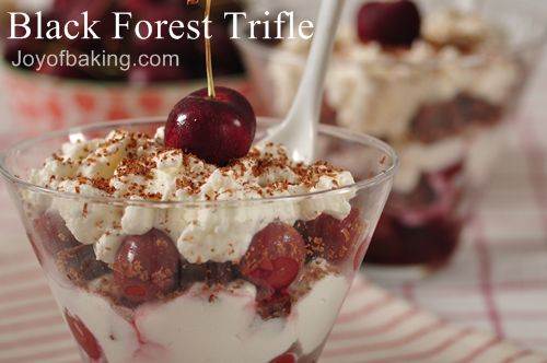 Black Forest Trifles Recipe