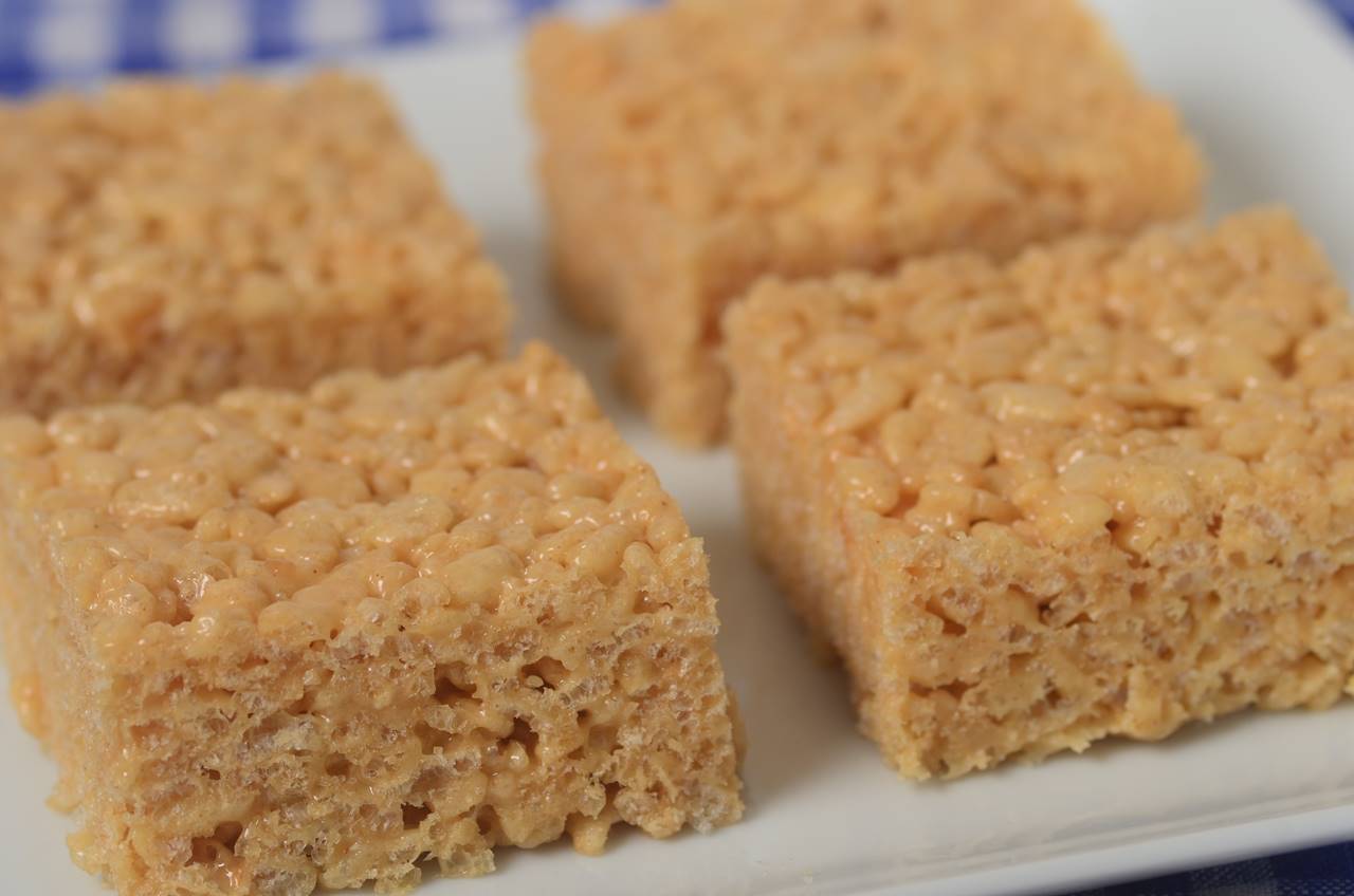 Peanut Butter Rice Krispie Treats ⋆ 100 Days of Real Food