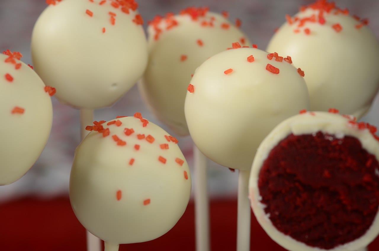 The BEST Red Velvet Cake Balls | 3 Ingredients & Super Easy!