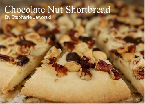 Chocolate Nut Shortbread Recipe