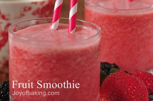Fruit Smoothie Recipe